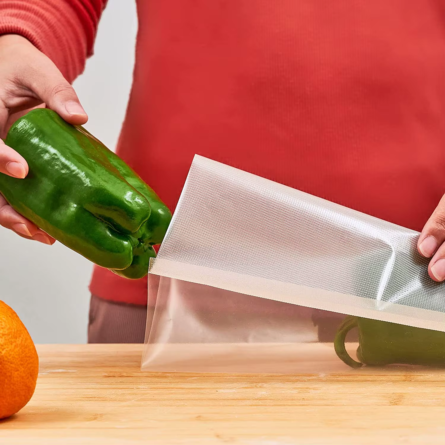 Sacs alimentaires sous vide sans BPA