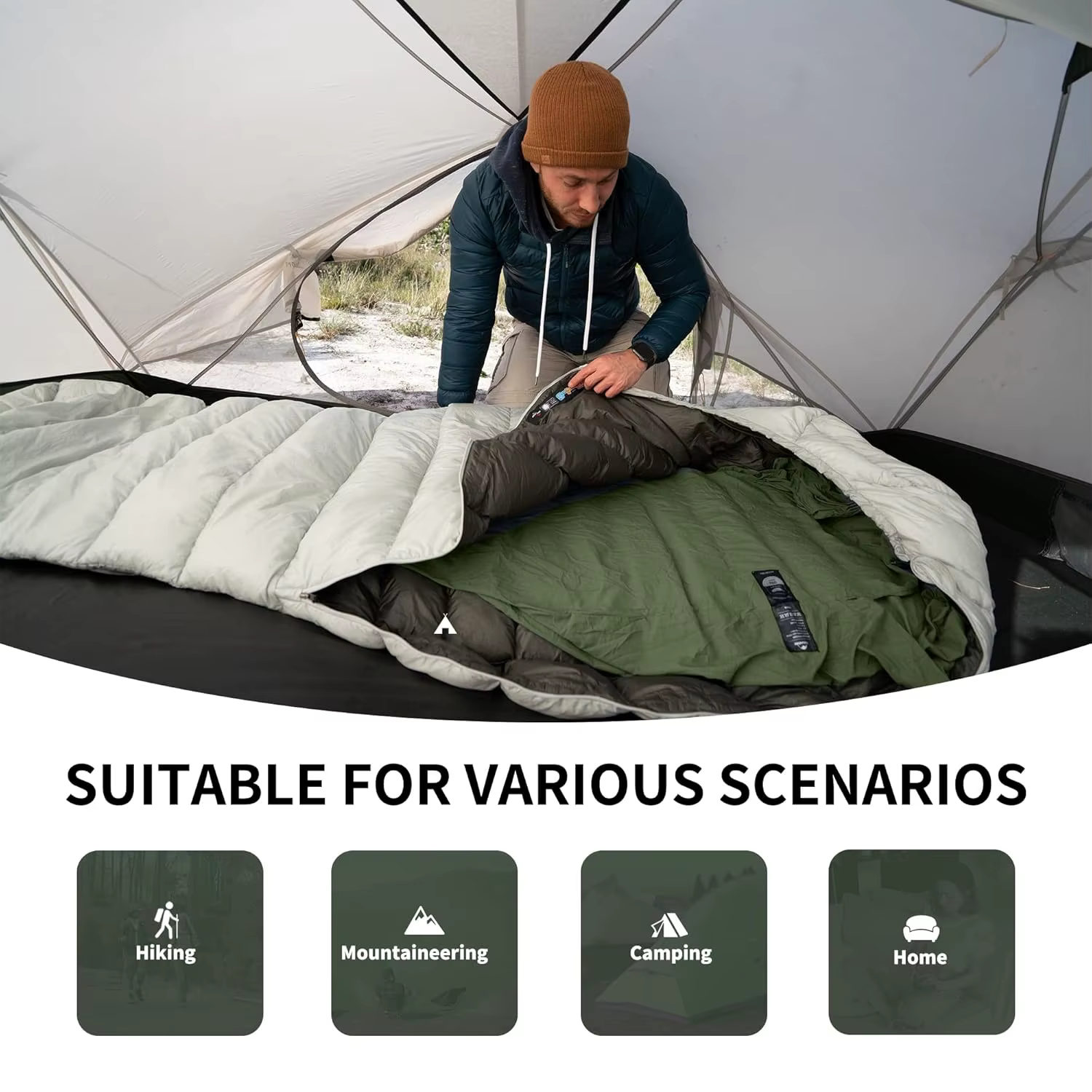 Naturehike – doublure de sac de couchage ultralégère 128g