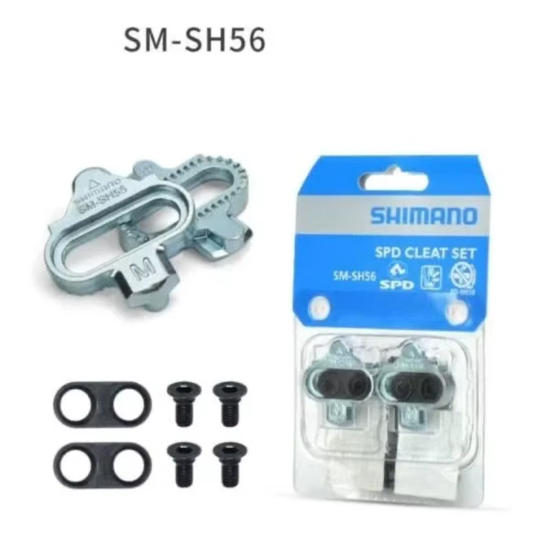 Crampons de vélo de montagne Shimano MTB, crampons de pédale SPD SM SH51 SH56