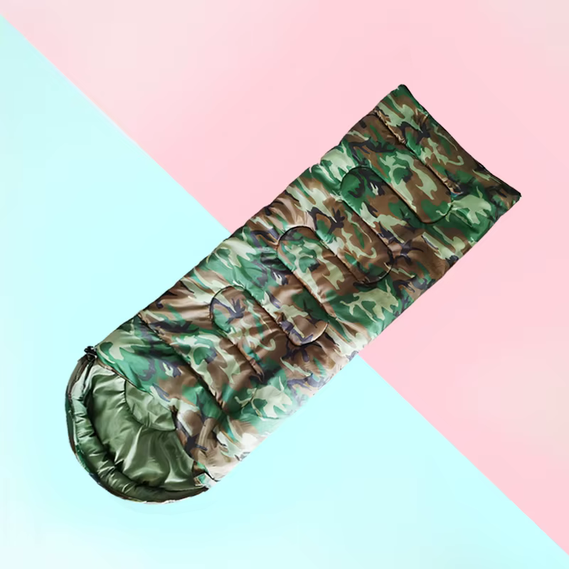 Sac de couchage camouflage pour le camping