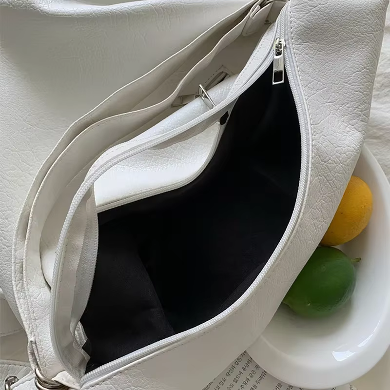 Sac à dos carré multifonctionnel en cuir pour femme, style vintage, imperméable et résistant à l'usure