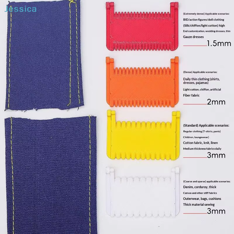 ♥ Outil de guidage de points de couture à la main – Aide à la couture facile pour les points droits/étaux sur tissu, l'artisanat de bricolage et la réparation de vêtements