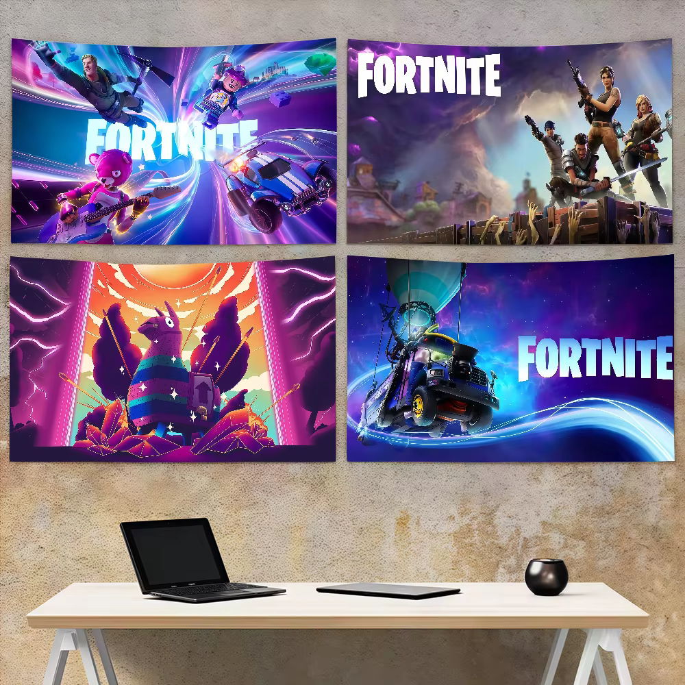 Drapeau décoratif F-Fortnite pour pique-nique
