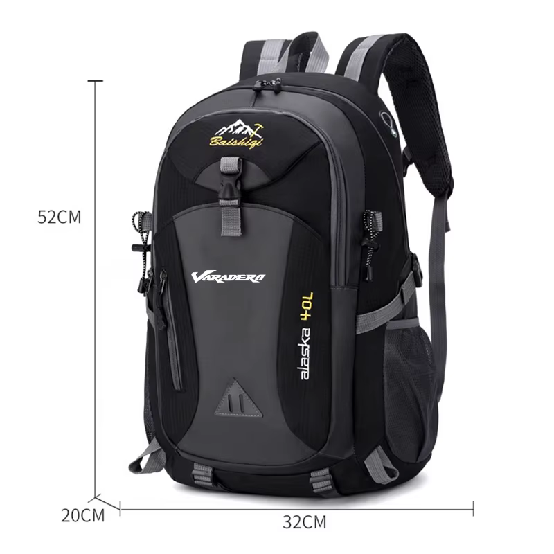 Sac à dos de moto imperméable avec logo Varadero, sac de randonnée léger, sac de voyage pour la pêche, pour Honda Varadero XL1000 XL 1000