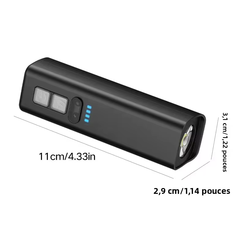 Lampe frontale à clipser sur l'oreille – Lampe frontale LED lumineuse