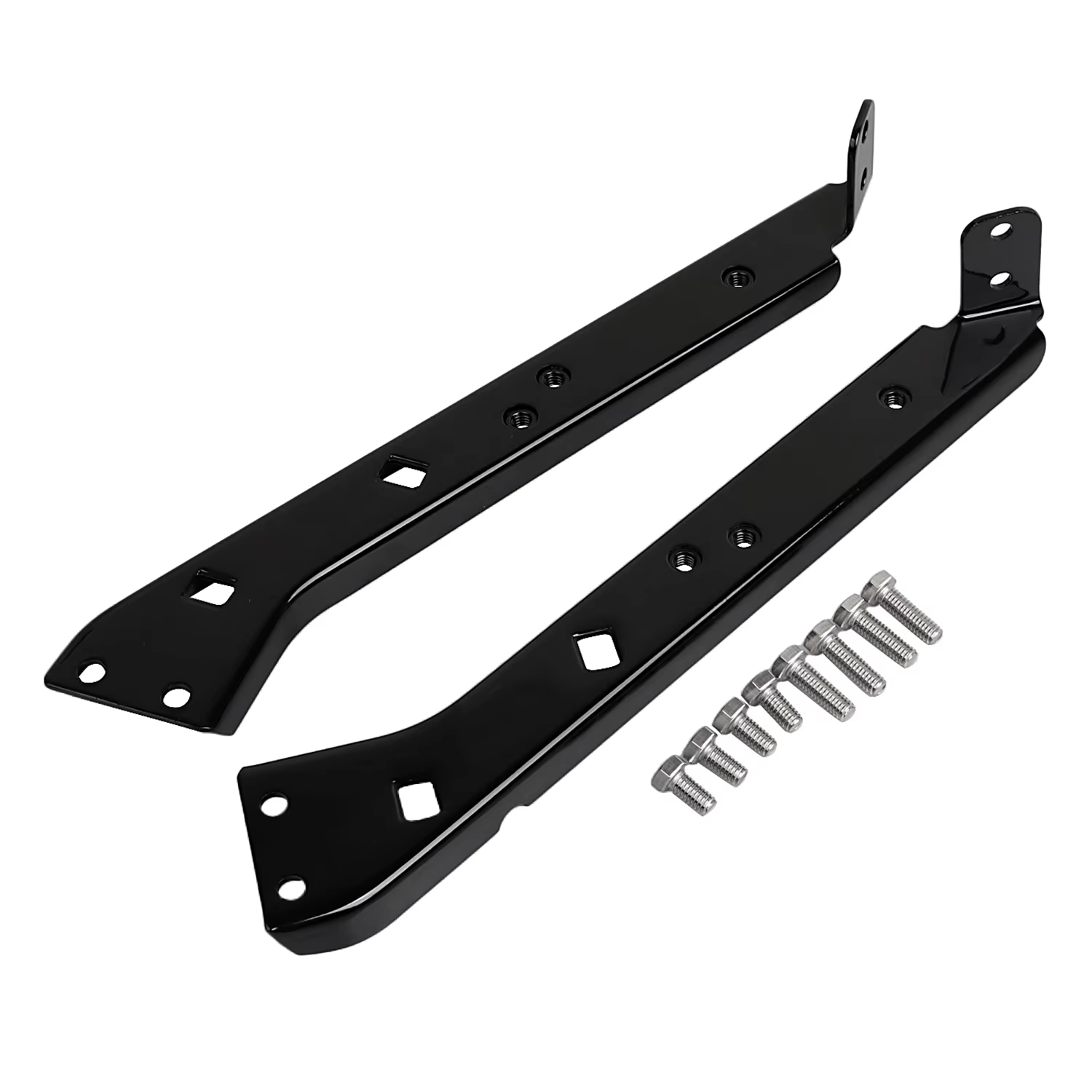 Support de piste de sacoche pour harley-davidson Street Road Glide & Road King, accessoire de moto pour modèles 1985 – 2008