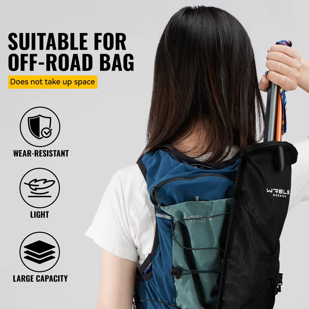 WRELS Sac de transport pour bâtons de randonnée Sac léger et étanche