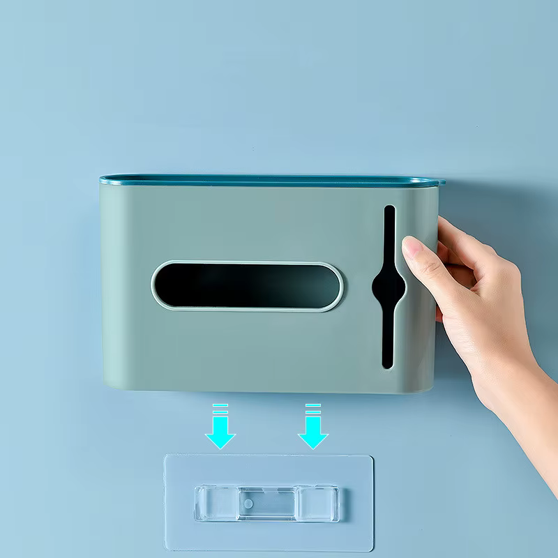 Boîte de rangement murale pour sacs poubelle, distributeur de sacs poubelle en plastique, porte-sac poubelle, HOKitchen