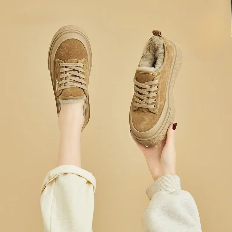 Plus plate-forme chaude épaisse nouvelle femme chaussures