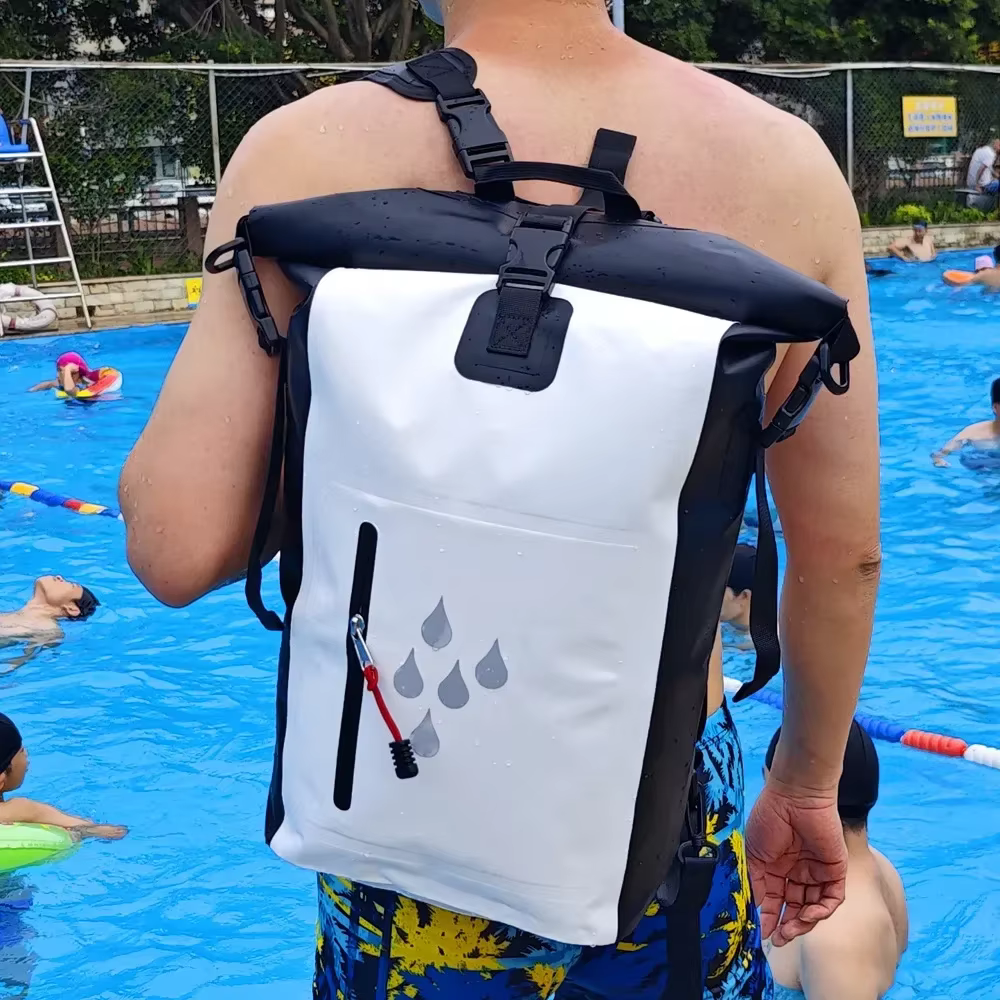 Sac à dos étanche avec fermeture à roulettes robuste