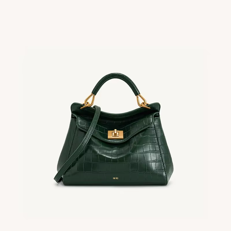 Sac à main JW PEI pour femme, nouvelle collection 2025, sac bandoulière Lucia Lock avec une touche haut de gamme, luxe léger et polyvalent
