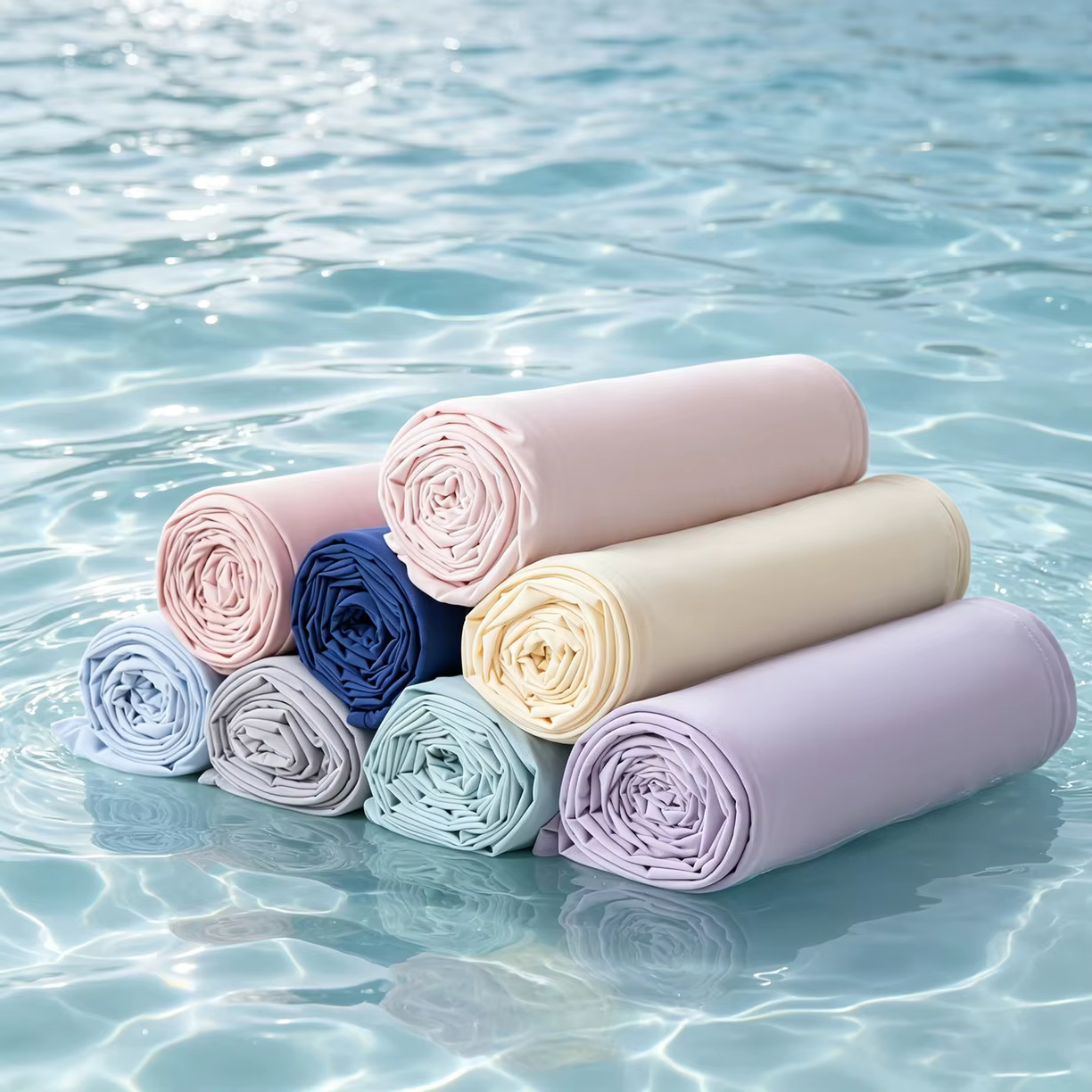Drap de lit en soie rafraîchissante avec des propriétés absorbantes et respirantes