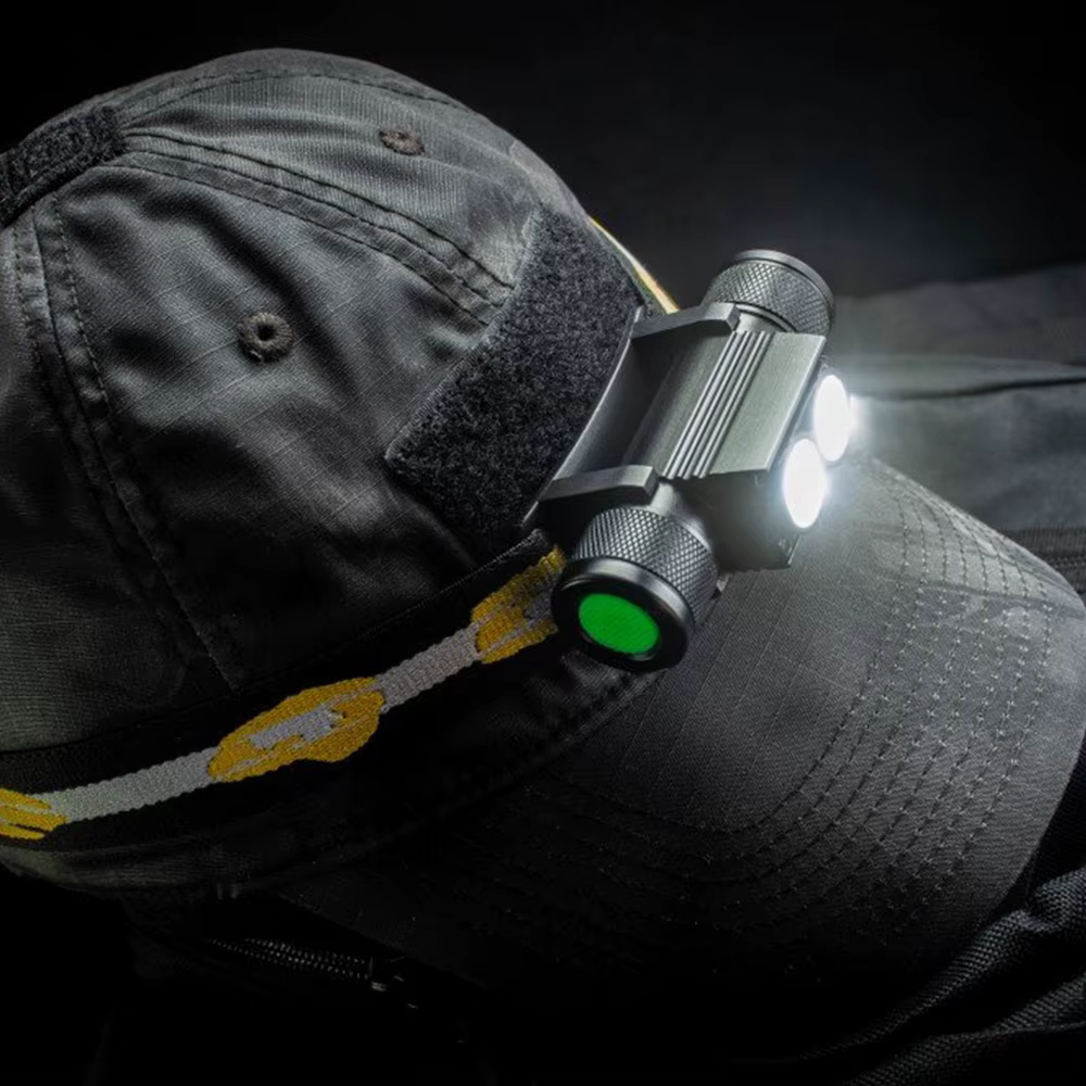 H25S phare 18650 phare double Luminus SST40 LED 1200lm USB lampe Rechargeable