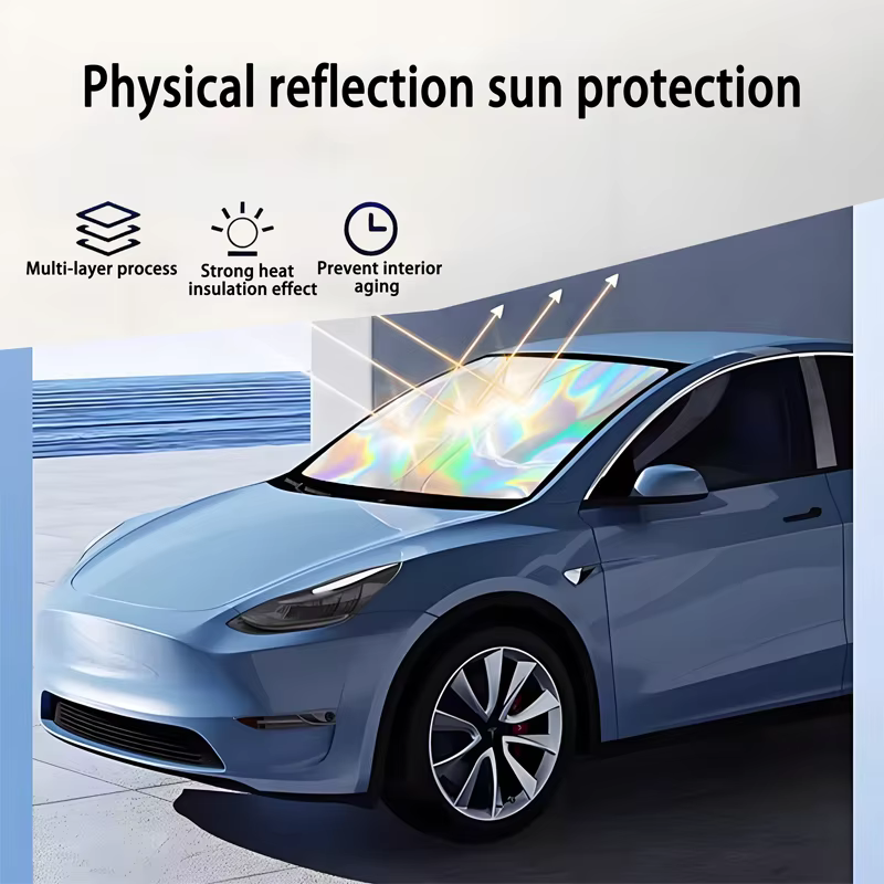 Pare-soleil de voiture pour Jeep Avenger 4xe EV 2023 ~ 2026 2025 2024, couverture de pare-brise avant, accessoires de Protection Anti UV