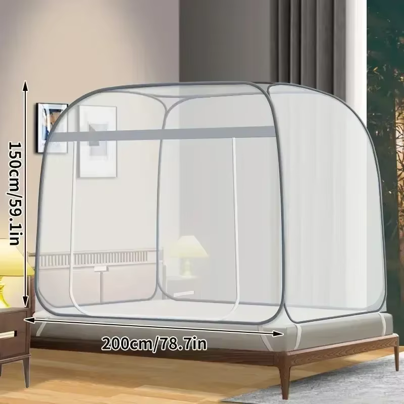 Moustiquaire de yourte mongole sans installation