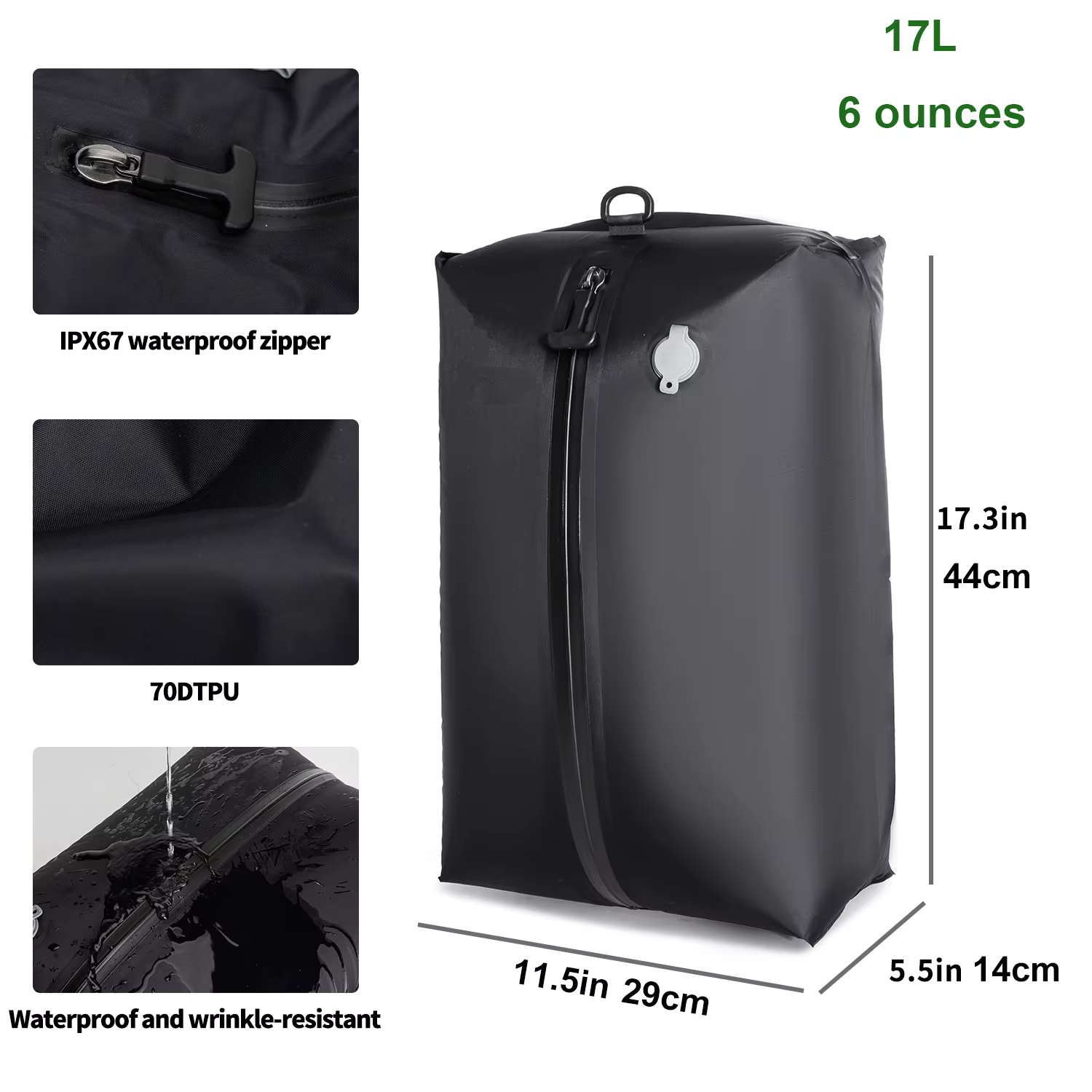 Sac sous vide de voyage 17L 28L 35L
