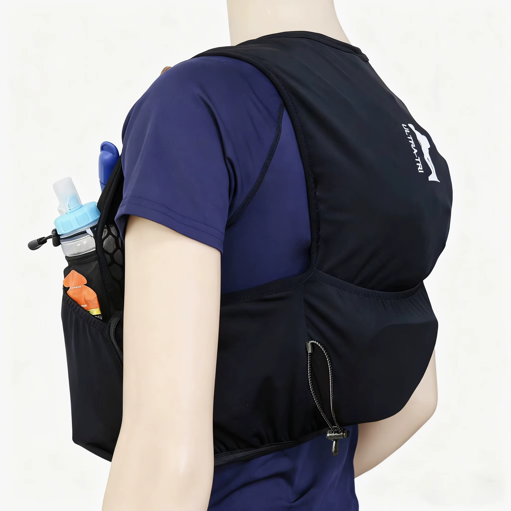 Sac à dos d'hydratation ULTRA-TRI, gilet d'entraînement de course léger, Pack 8L