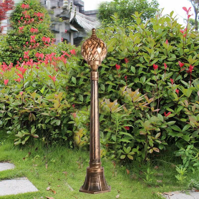 Lampe de pelouse extérieure communauté Style européen Tennis creux Villa pôle lampe jardin Villa cour extérieure lampadaire