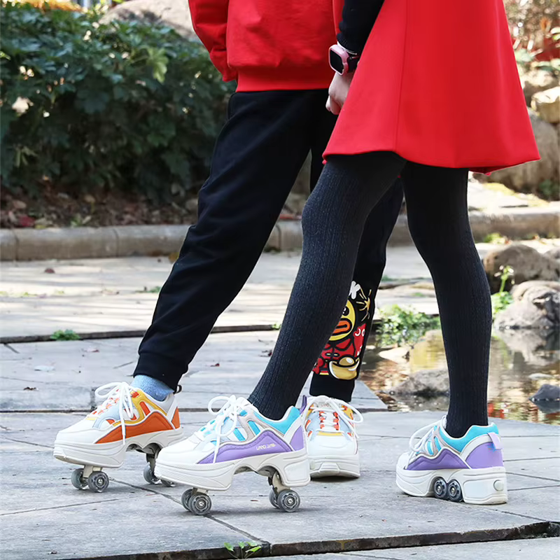 Chaussures de Parkour à déformation rétractable