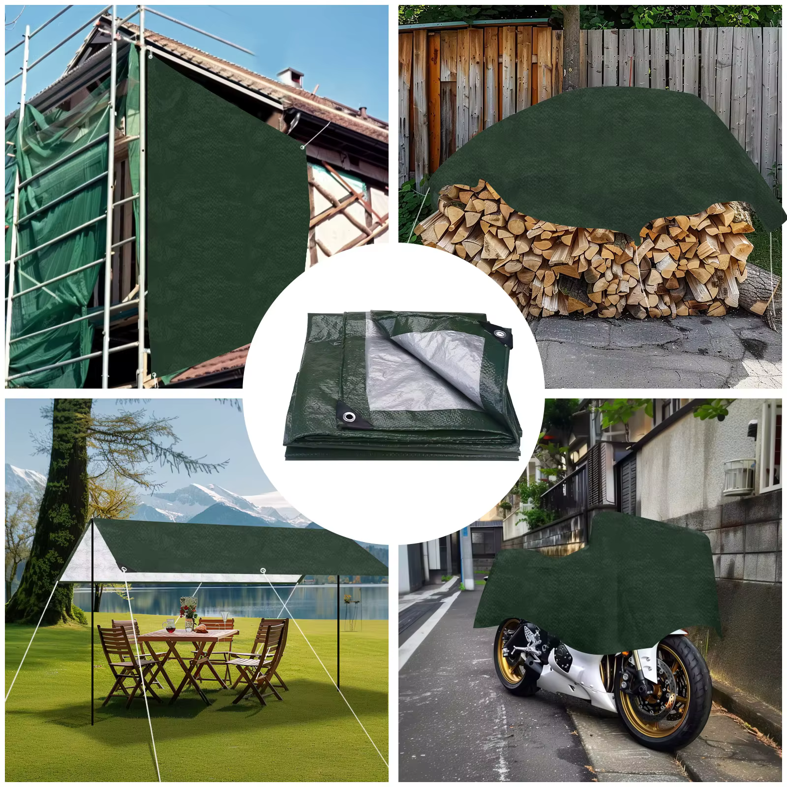 Bâche imperméable grande taille 5x3m
