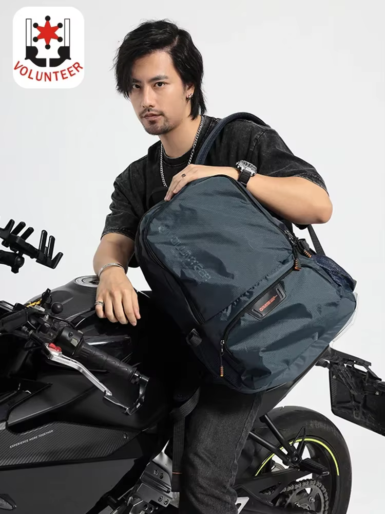 VOLUNTEER sacs à dos pour hommes mode étanche voyage randonnée ordinateur portable école sac à dos mâle décontracté grande capacité Bookbag 1802-05
