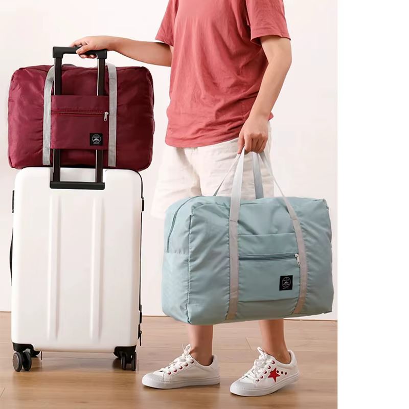 Sac de voyage pliable portable Sac de sport de grande capacité
