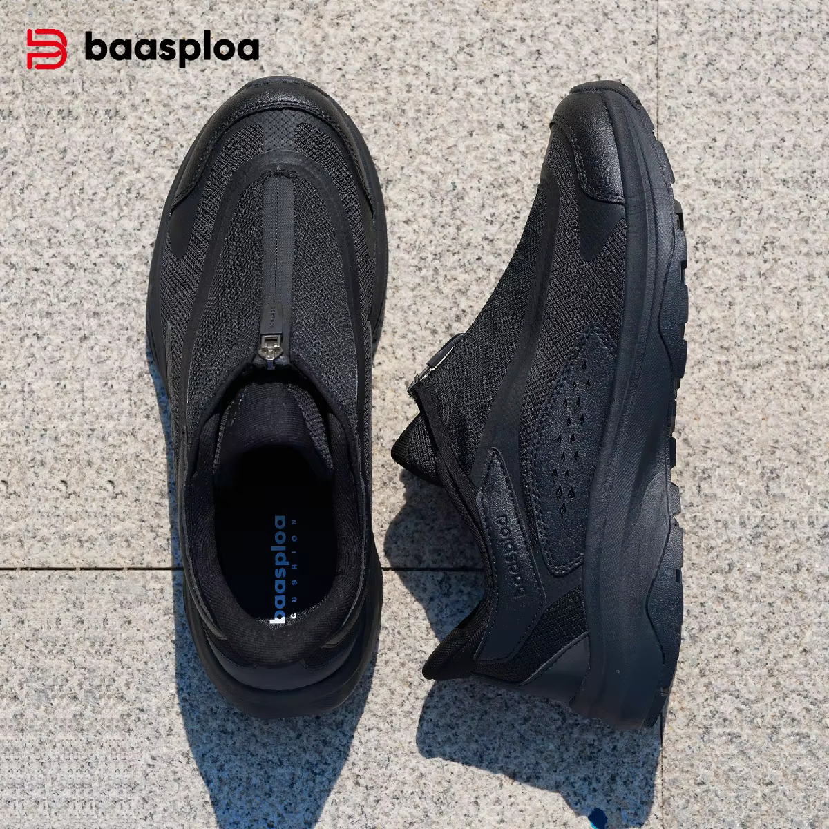 Baasploa – chaussures de randonnée en maille respirante pour hommes