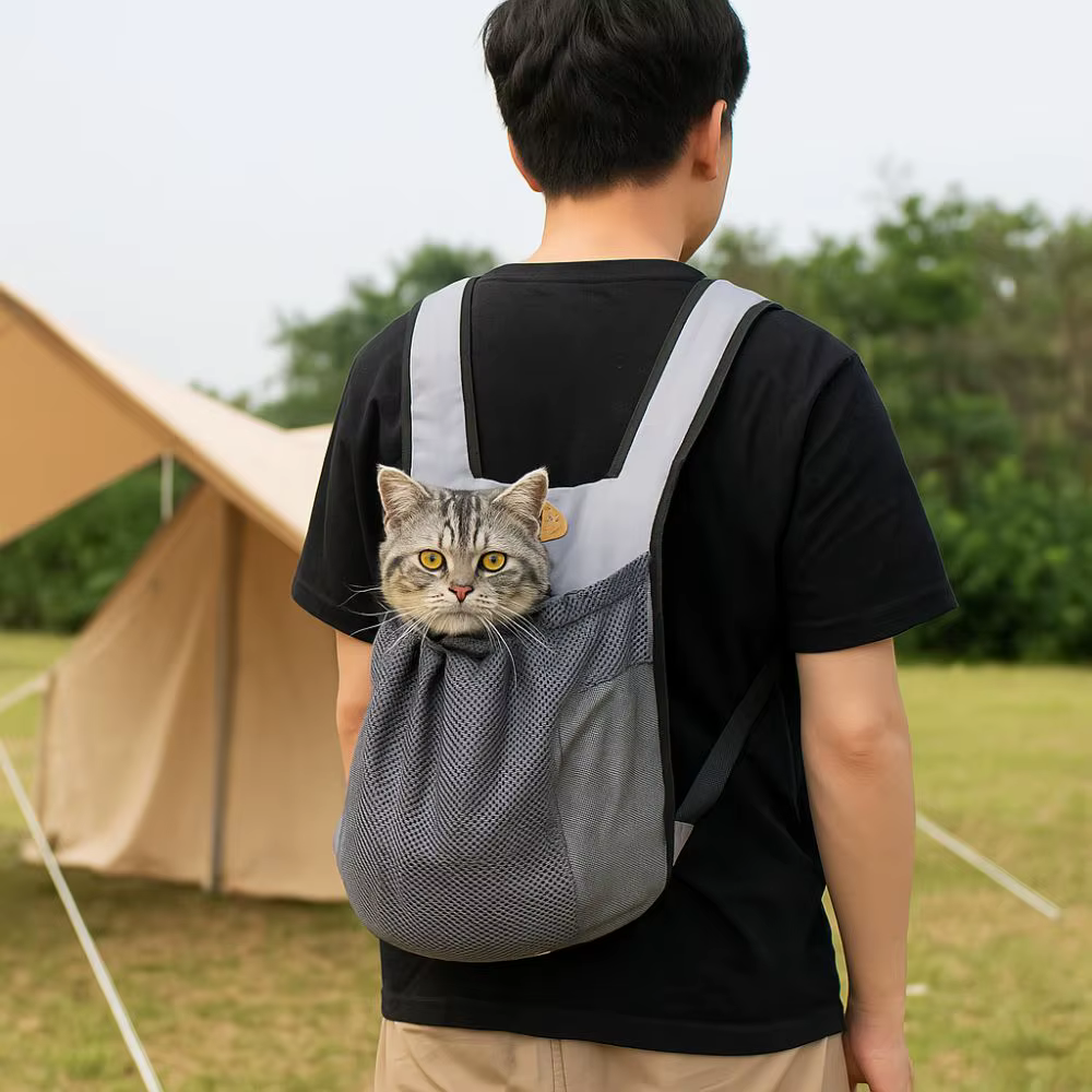 Sac de transport respirant pour animaux de compagnie