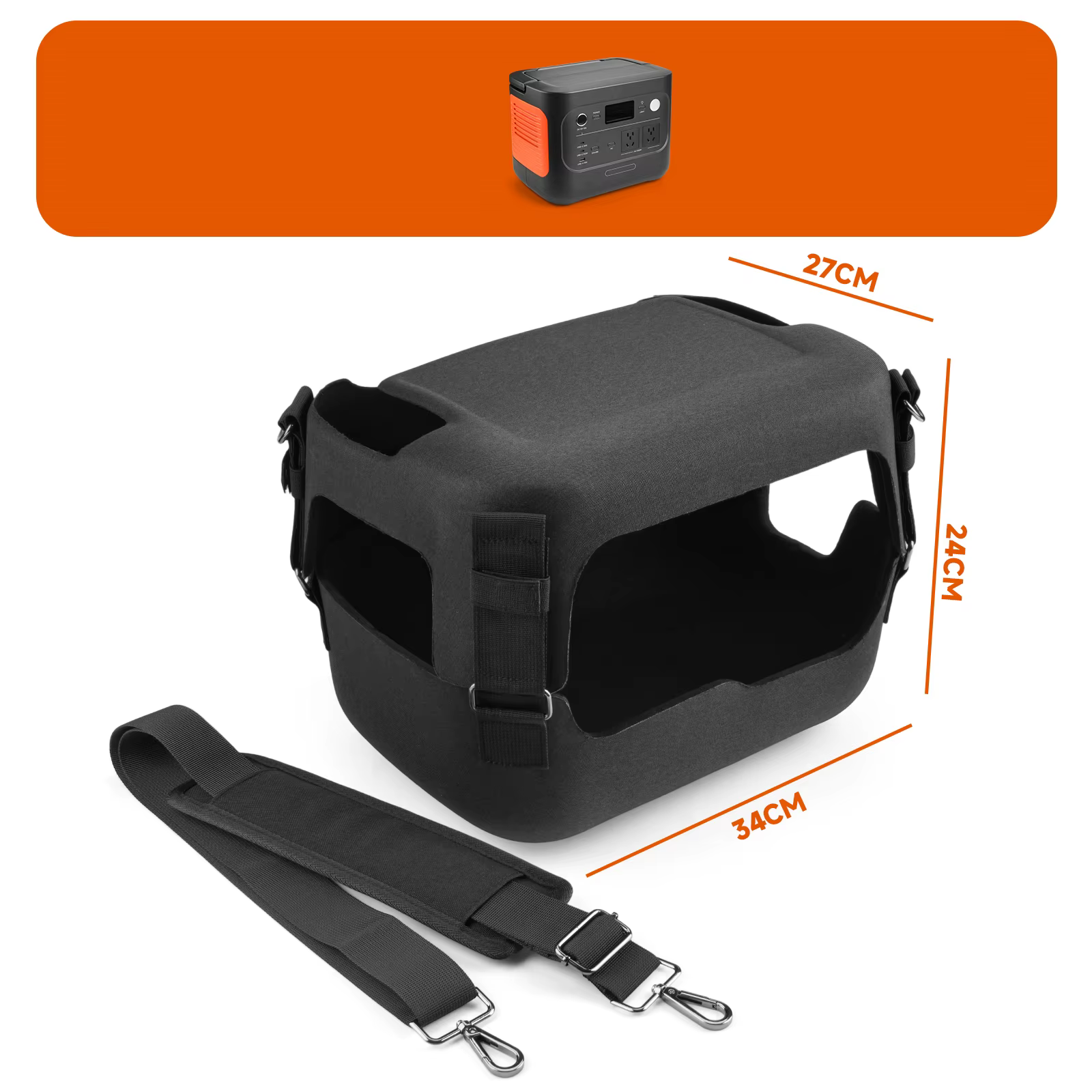 Étui de transport pour Jackery Explorer 1000 v2