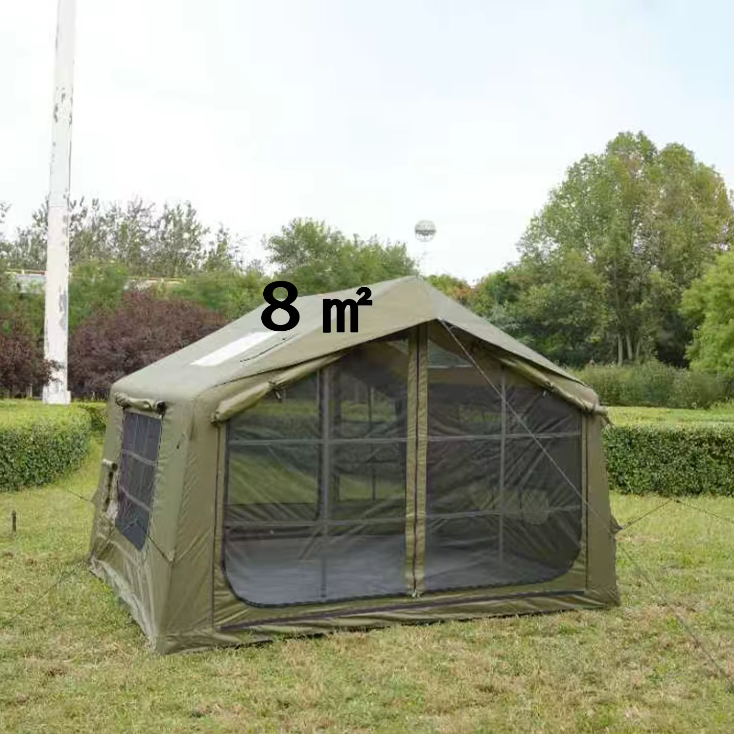 Tente gonflable avec tissu Oxford imperméable