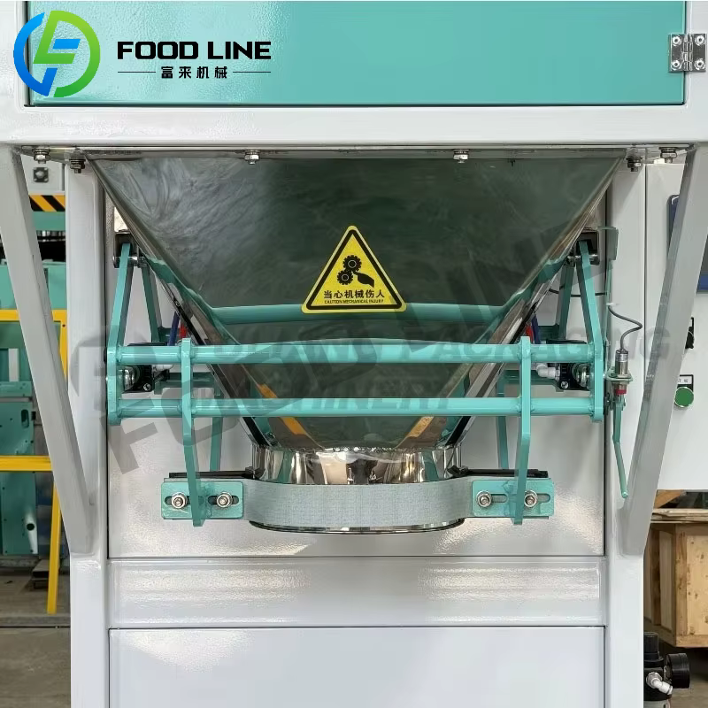 5kg-50kg granulaire riz haricots alimentation cacahuètes noix de cajou maïs Grain Triticale granulés pesant Machine de remplissage sac en plastique pour la nourriture