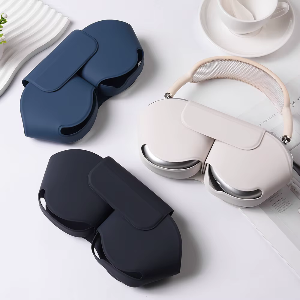 Étui en cuir pour AirPods Max, étui pour écouteurs sans fil, housse de protection pour Apple AirPodsMax, sacs souples, accessoires