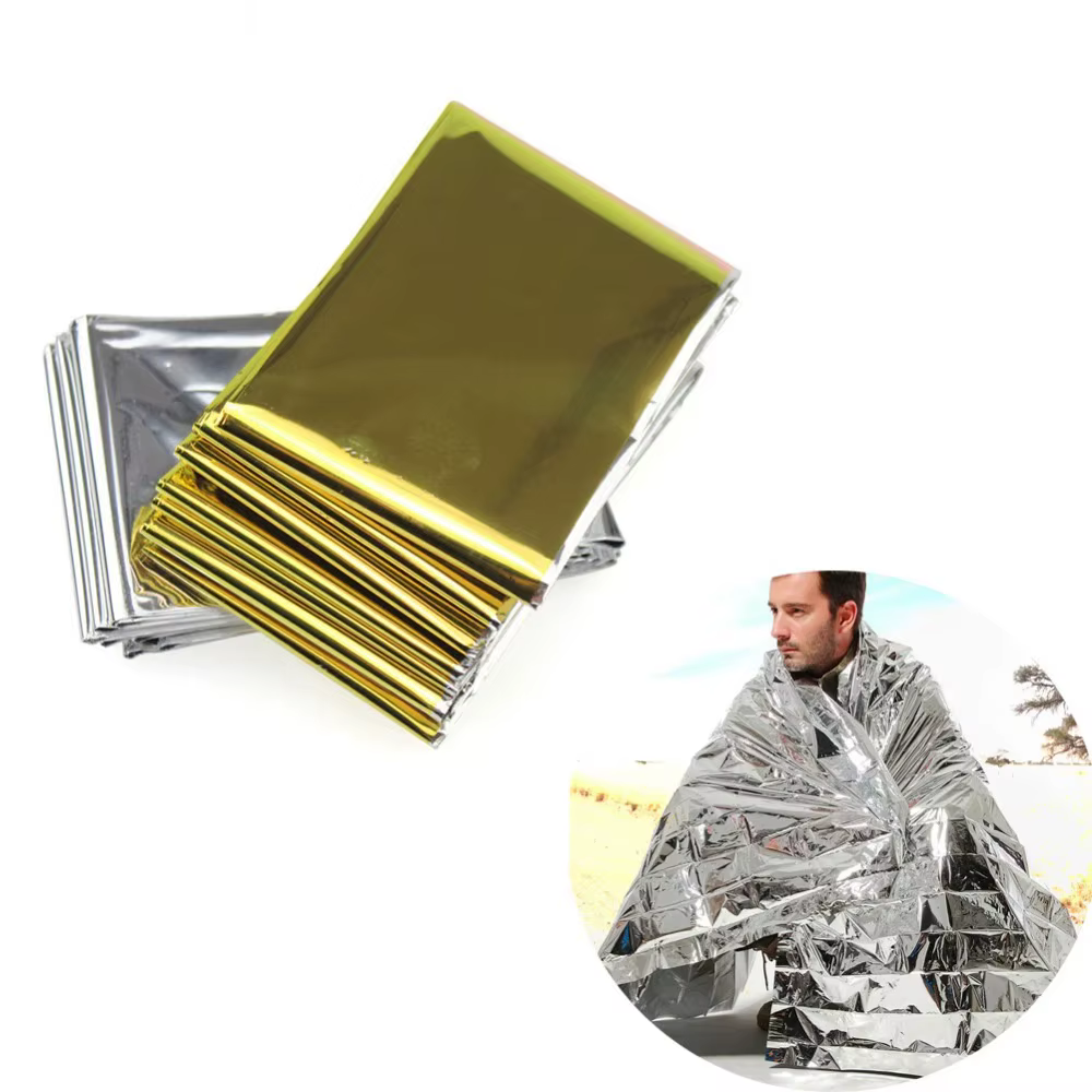 Couverture d'isolation d'urgence pour la survie