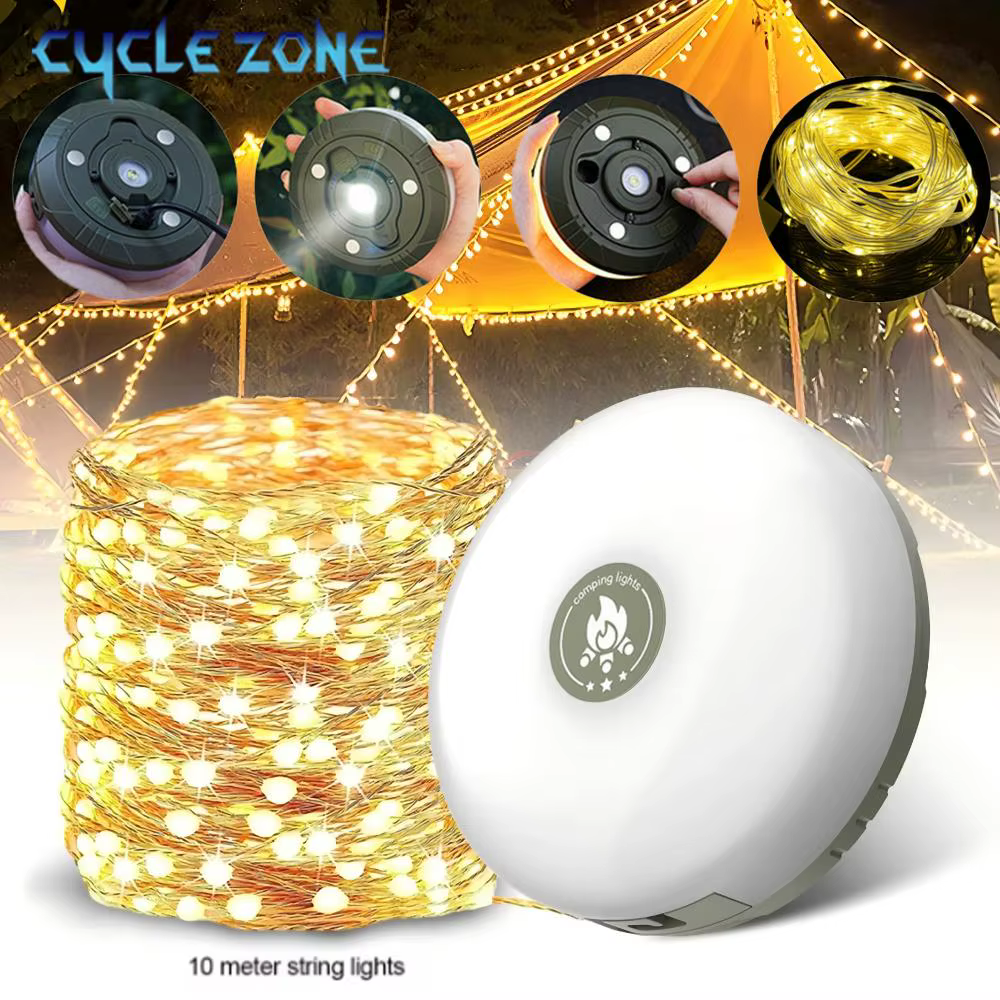 Lampe de Camping LED avec bobine