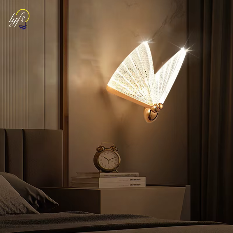 Mur LED lampe pour salon chevet maison canapé escalier décoration luxe nordique moderne intérieur applique murale appliques luminaire