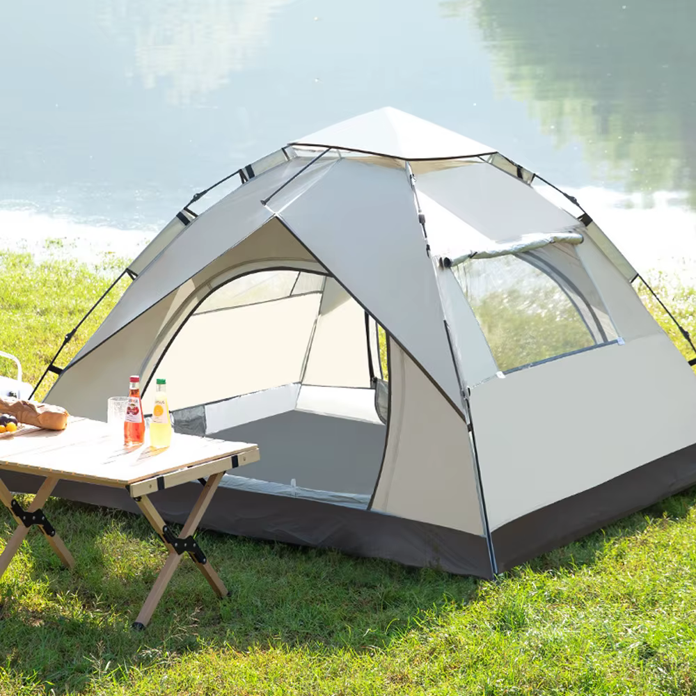 Tente de camping étanche à ouverture rapide automatique