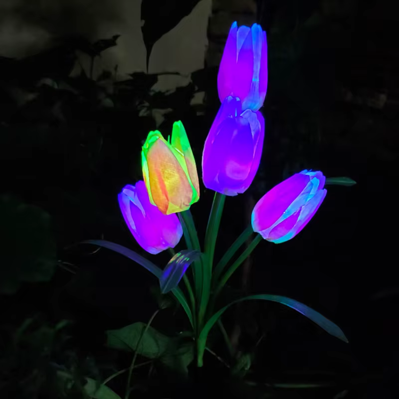 Lampe solaire à LED pour l'extérieur