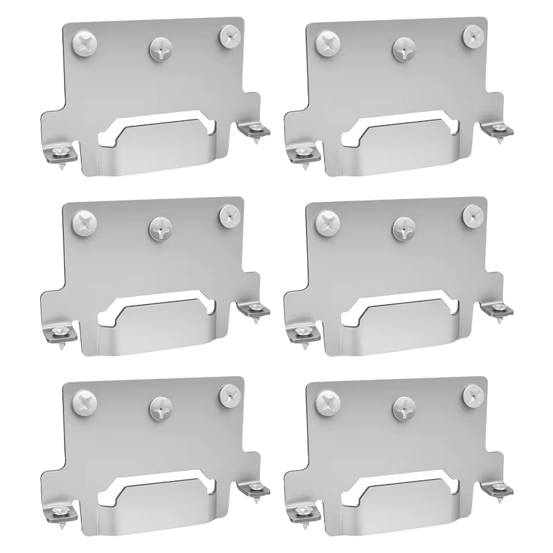 Lot de 6 supports de montage pour lit Ikea Skorva Midbeam avec vis de fixation 116791