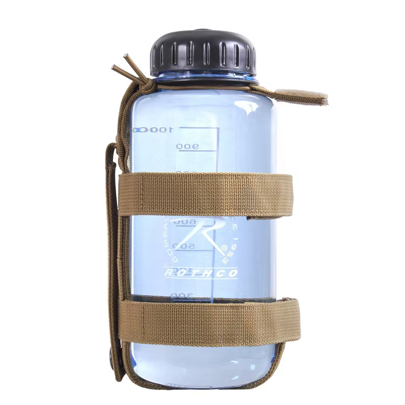 Molle bouteille d'eau pochette sac Portable militaire en plein air voyage randonnée porte-bouteille