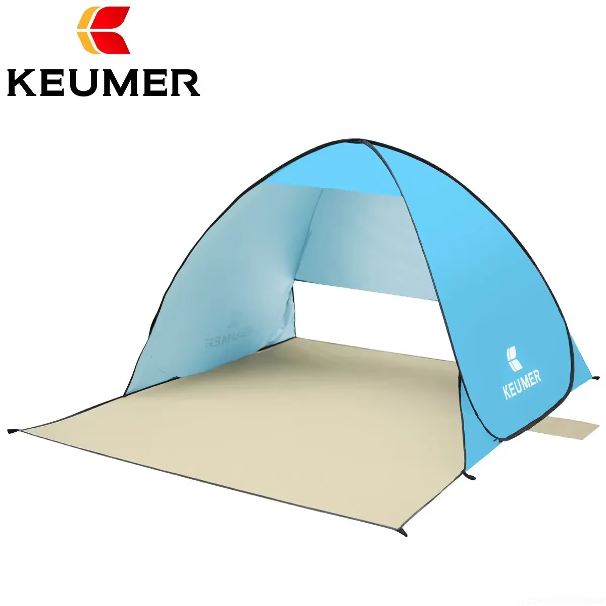 Tente de camping pliable automatique avec protection UV