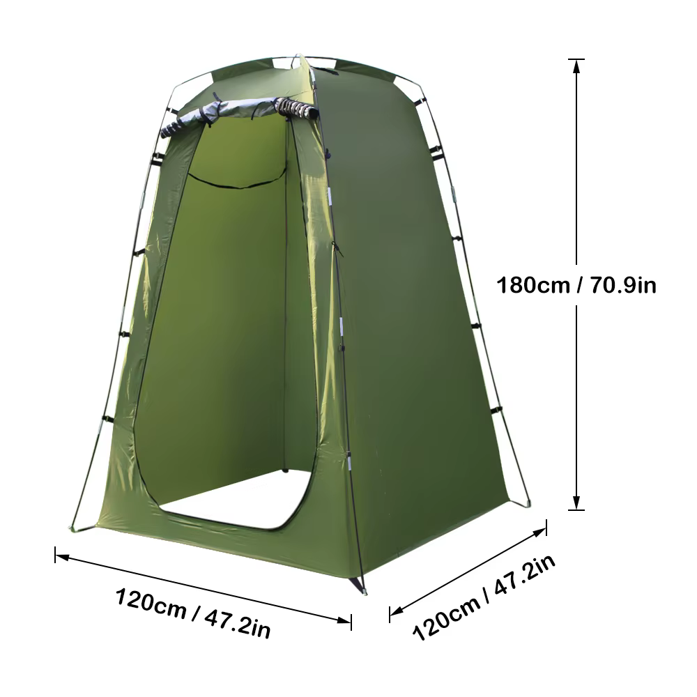 Tente de Camping pour douche 6 pieds
