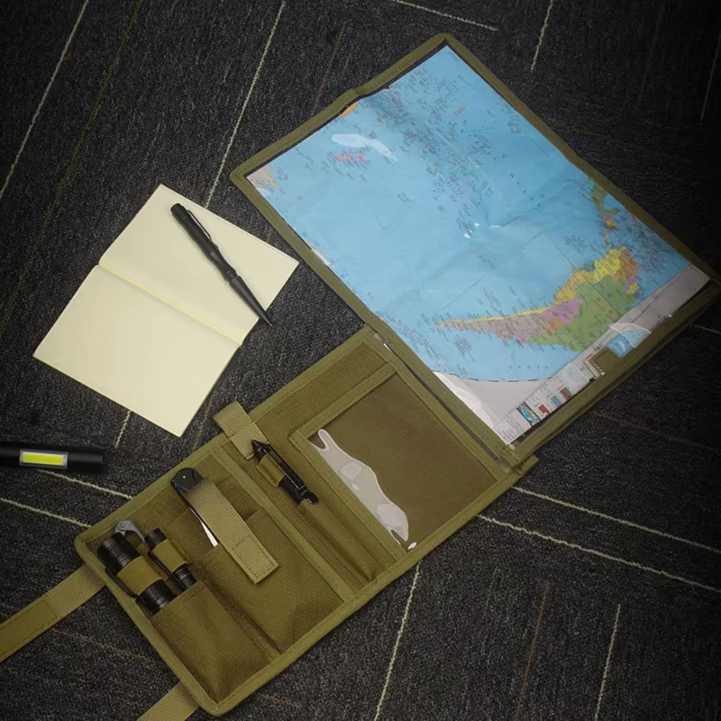 Tactiquement carte sac de rangement extérieur pliable divers pochette