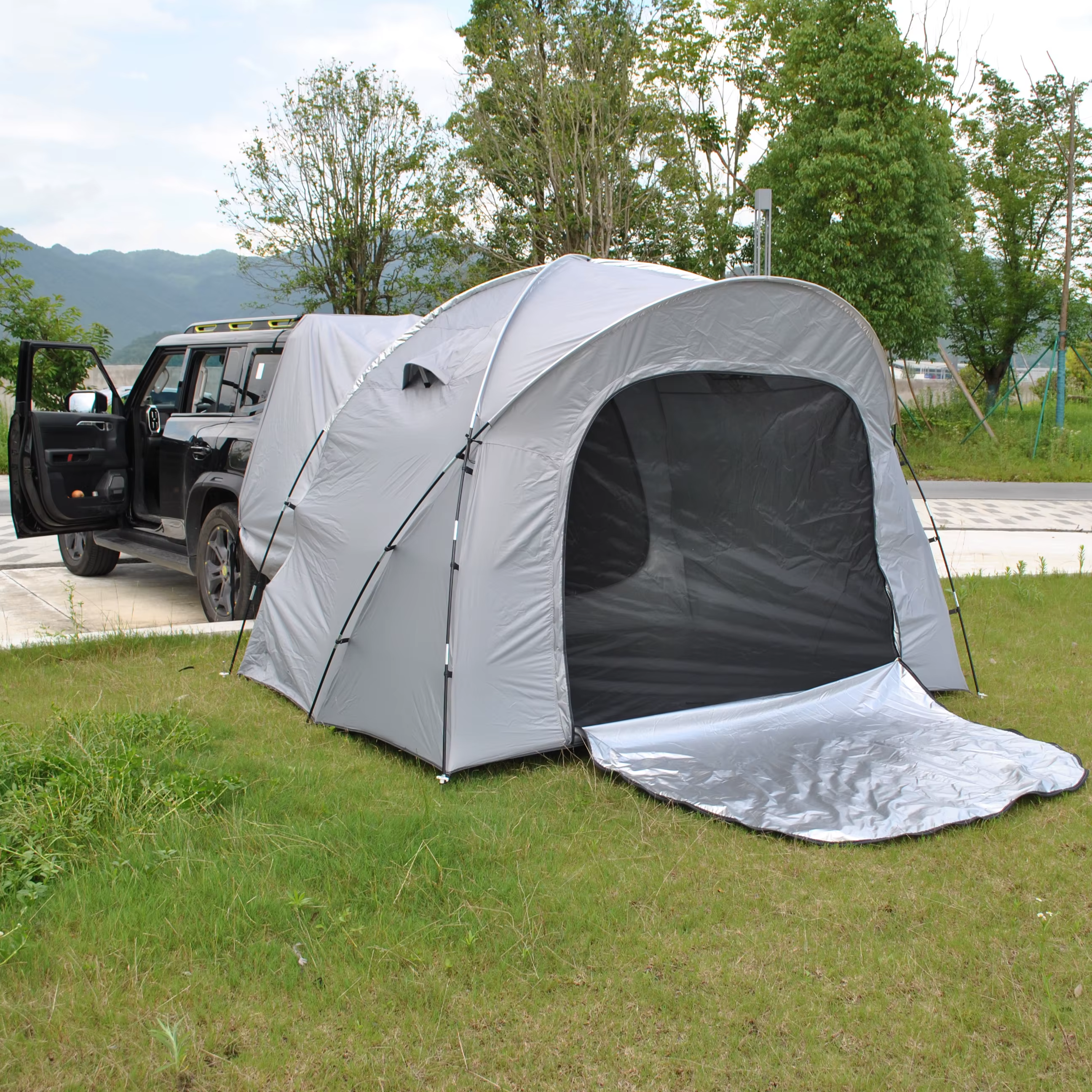 Tente SUV, tente de voiture rectangulaire pour 5 à 9 personnes pour la famille