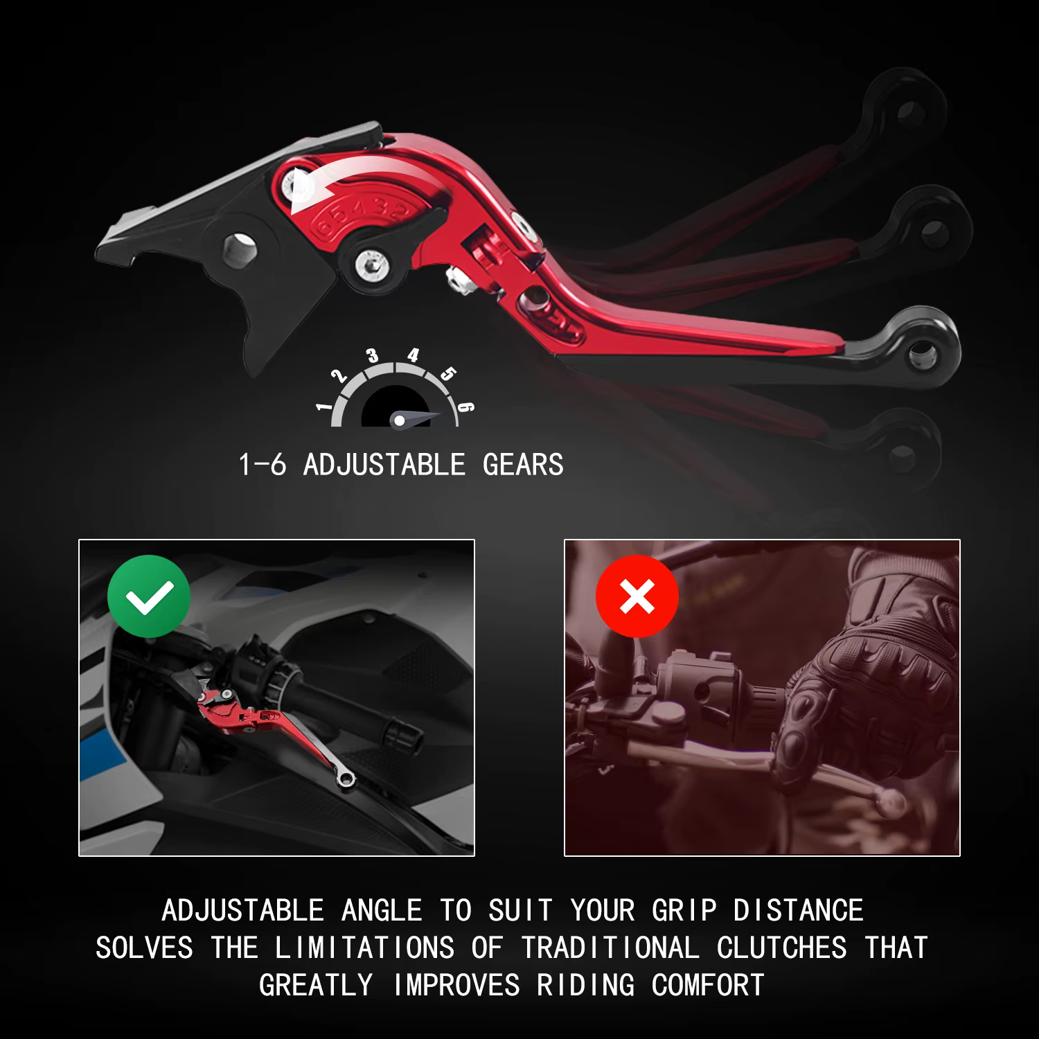 Leviers de poignée de frein et d'embrayage extensibles et pliables, accessoires de moto pour MT07 FZ-07 2014-2022 2023 2024 mt07