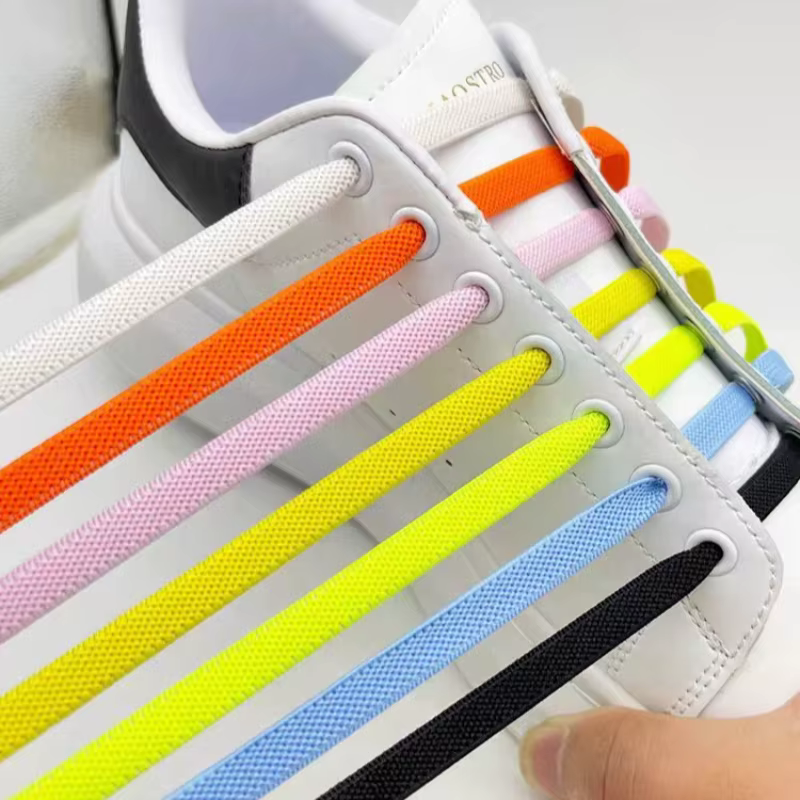 1 paire de lacets de chaussures sans cravate