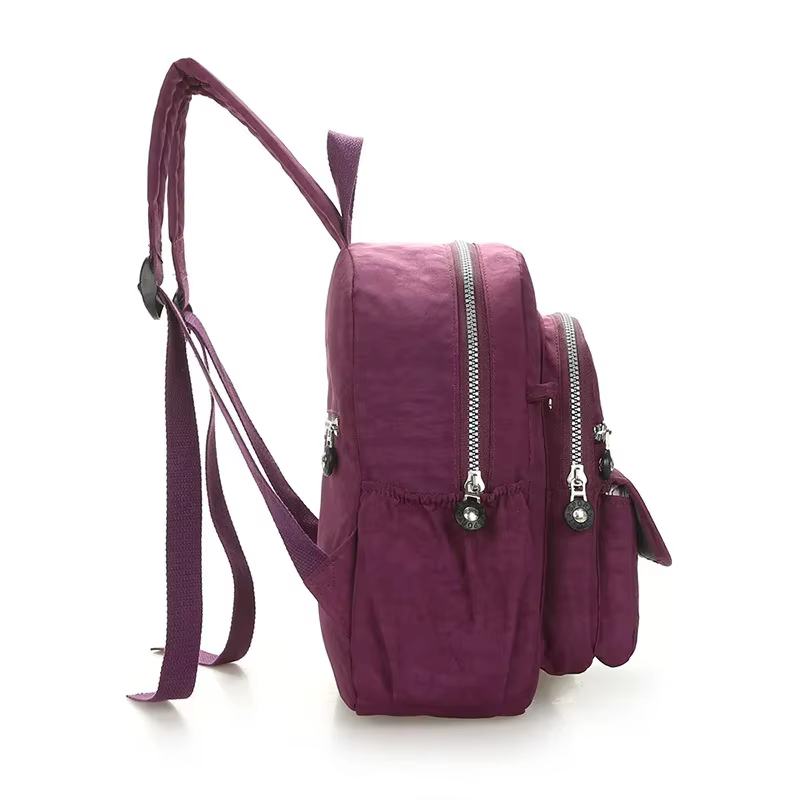 Sac à dos en nylon imperméable pour femme
