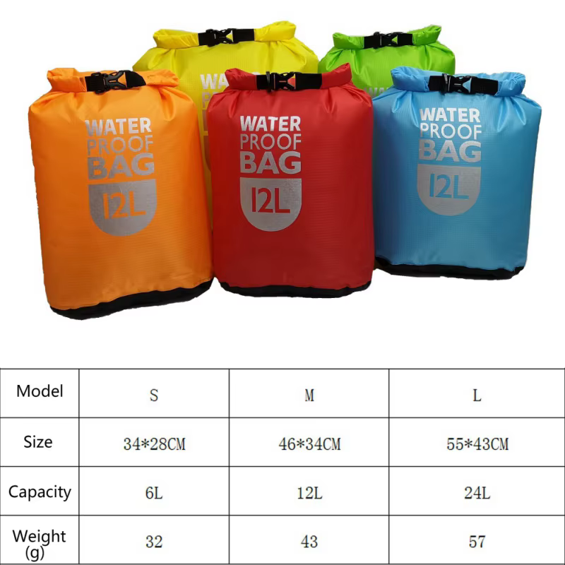 Sac sec étanche Pack natation Rafting kayak rivière Trekking flottant voile canoë canotage résistance à l'eau sacs secs