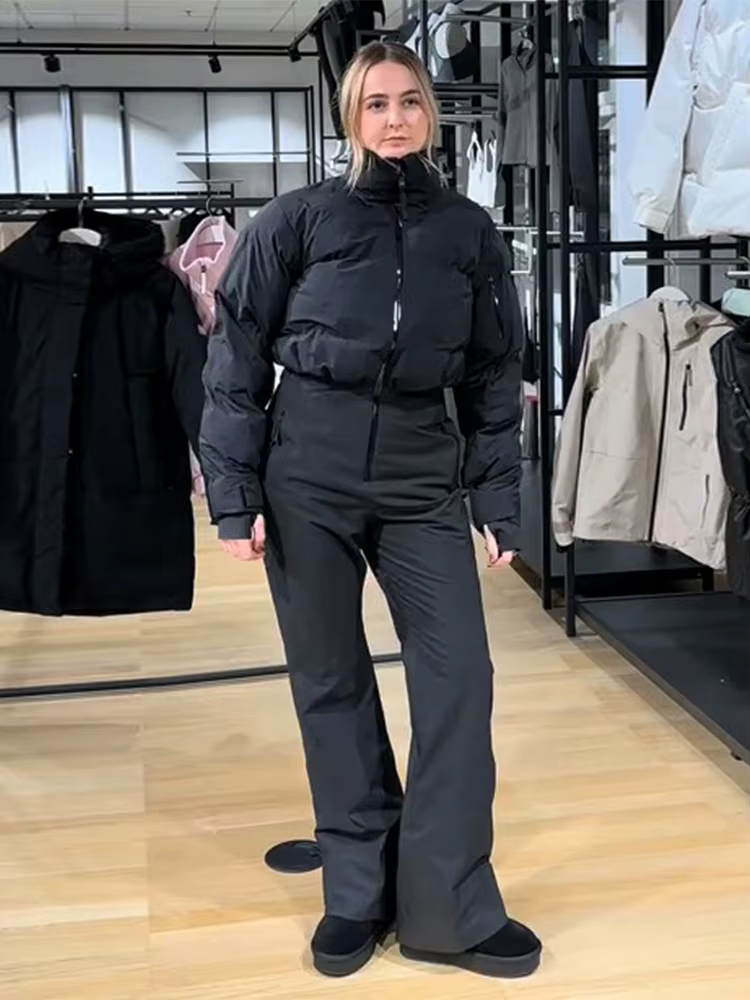 Combinaison de Ski à capuche pour femmes