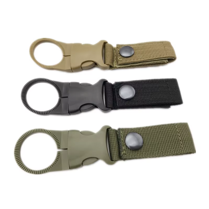 Mousqueton en nylon EDC pour porte-bouteille d'eau