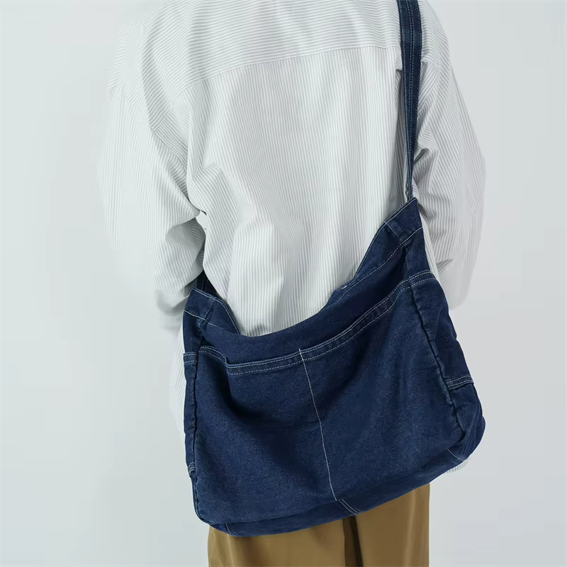 Sac à bandoulière en Denim Simple pour femmes